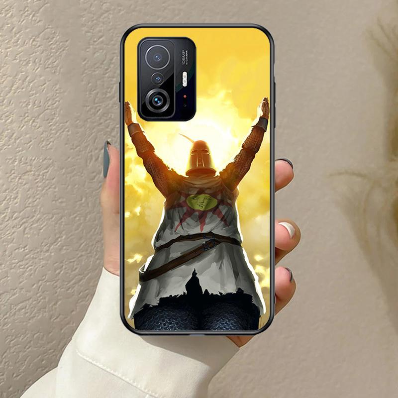 Praise the Sun Dark Souls Funda For POCO F5 F3 M5s C40 F4 GT X3 X4 X5 Pro Case For Xiaomi 12 13 Lite 11T 12T Pro 12X