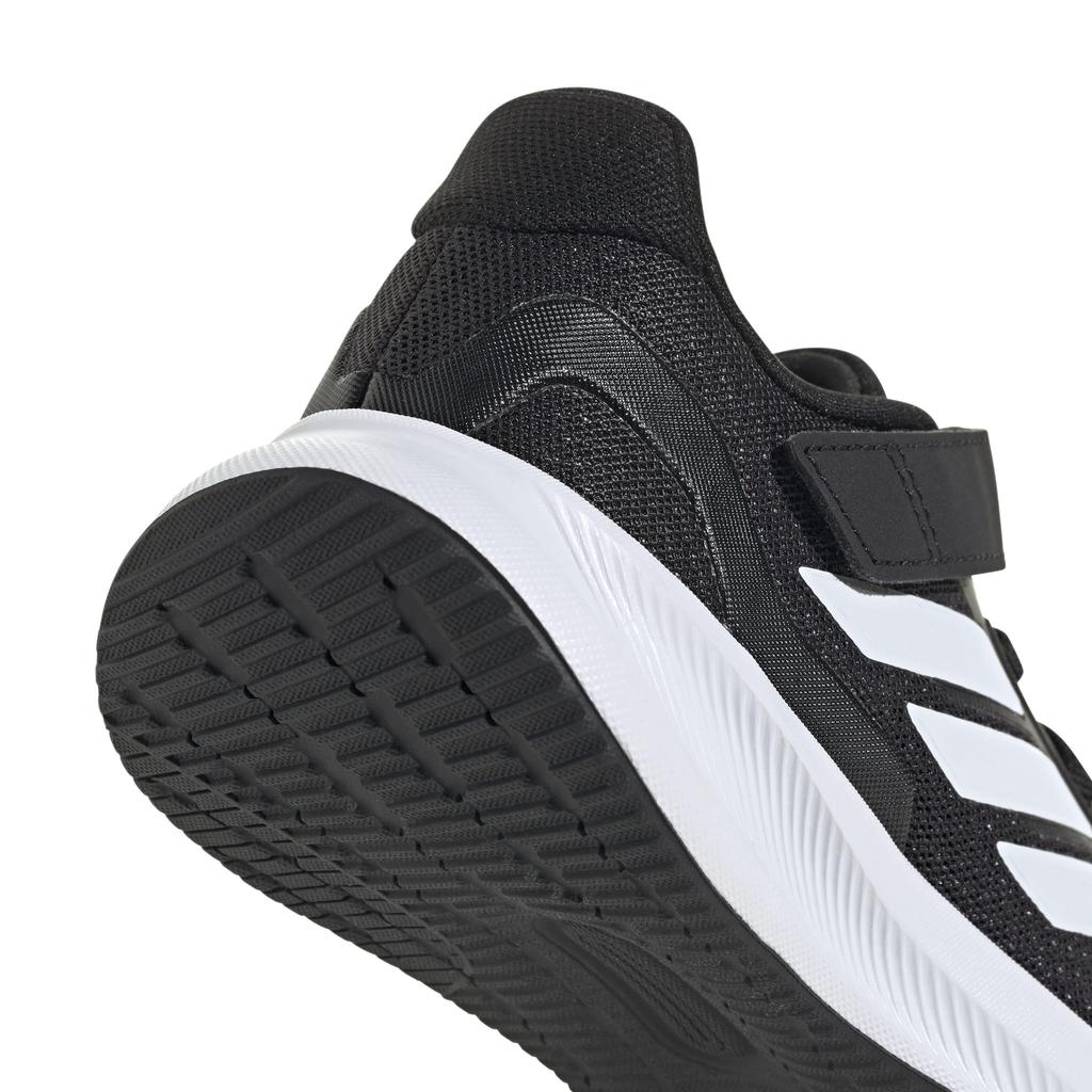 Adidas Core Fight EL C Boys and Sizes Core White Size Kids' 5.0 Sneakers, Girls, 17-21.5cm, Unisex, NLD75, Black/Footwear White/Footwear (IE8574),