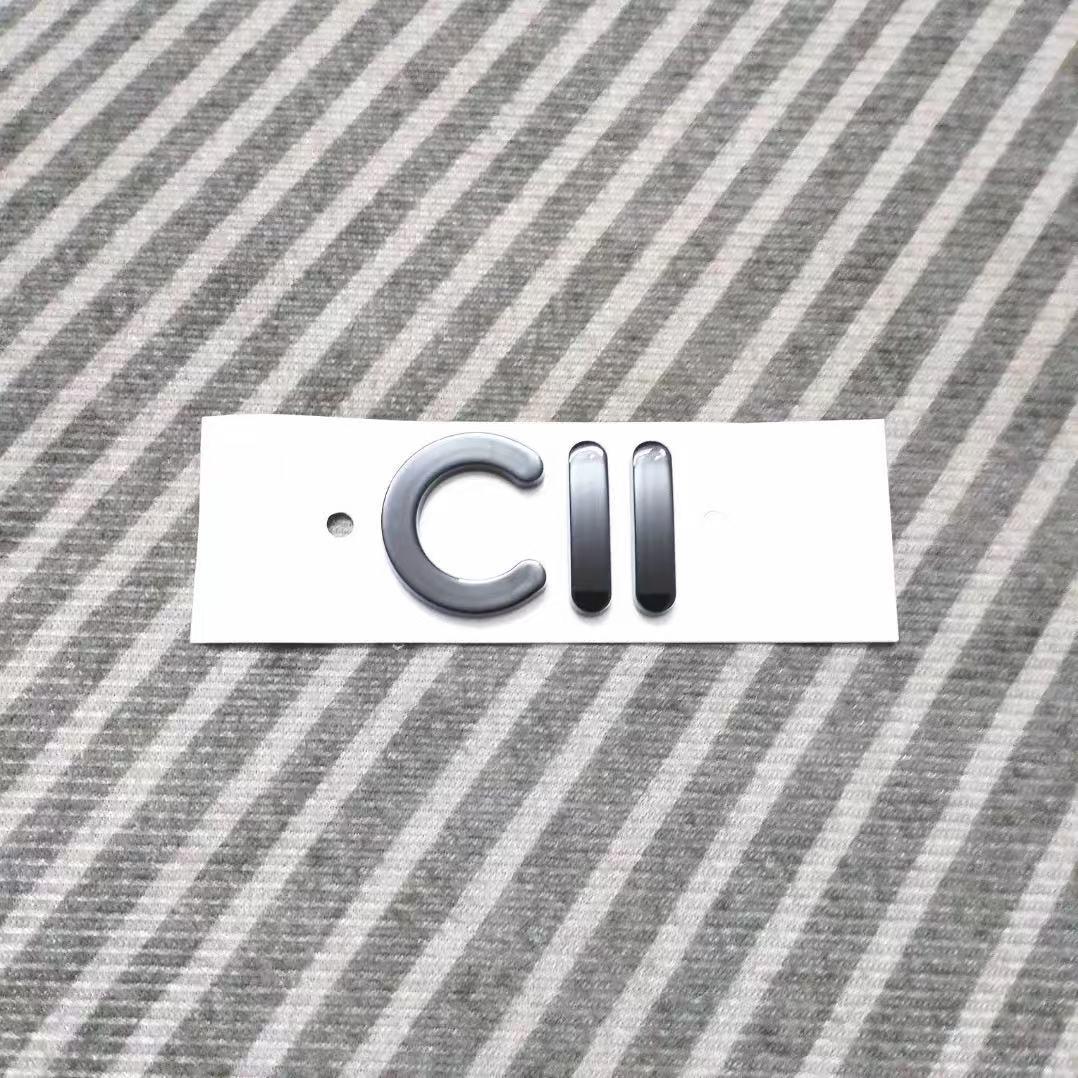 Li Auto C11 Front and Rear Car Logo Sticker - Black Warrior Tailgate Emblem