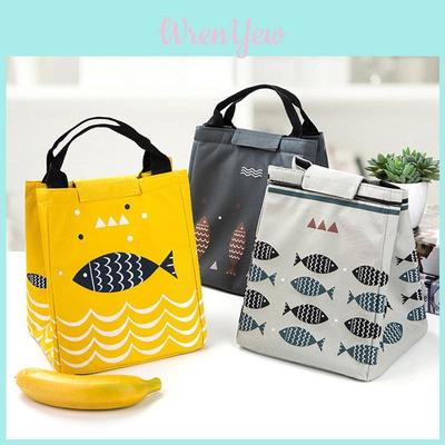 Stylish And Versatile Artone Fish Oxford Lunch Bag With Gourmet Thermal Insulation