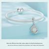 Avele Luminous Shell Pendant: Exquisite Ocean Style S925 Sterling Silver DIY Beaded Jewelry
