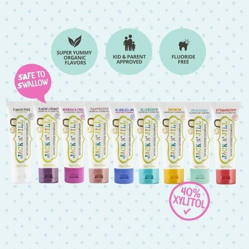 Jack and Jill Toothpaste Gel Strawberry 50g