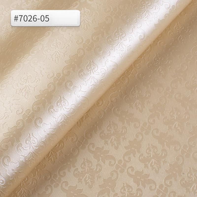 100x138cm Artificial Leather Damascus Pattern Faux PU Leather Fabric For Diy Upholstery Furniture Sofa Car Bag Sewing Material