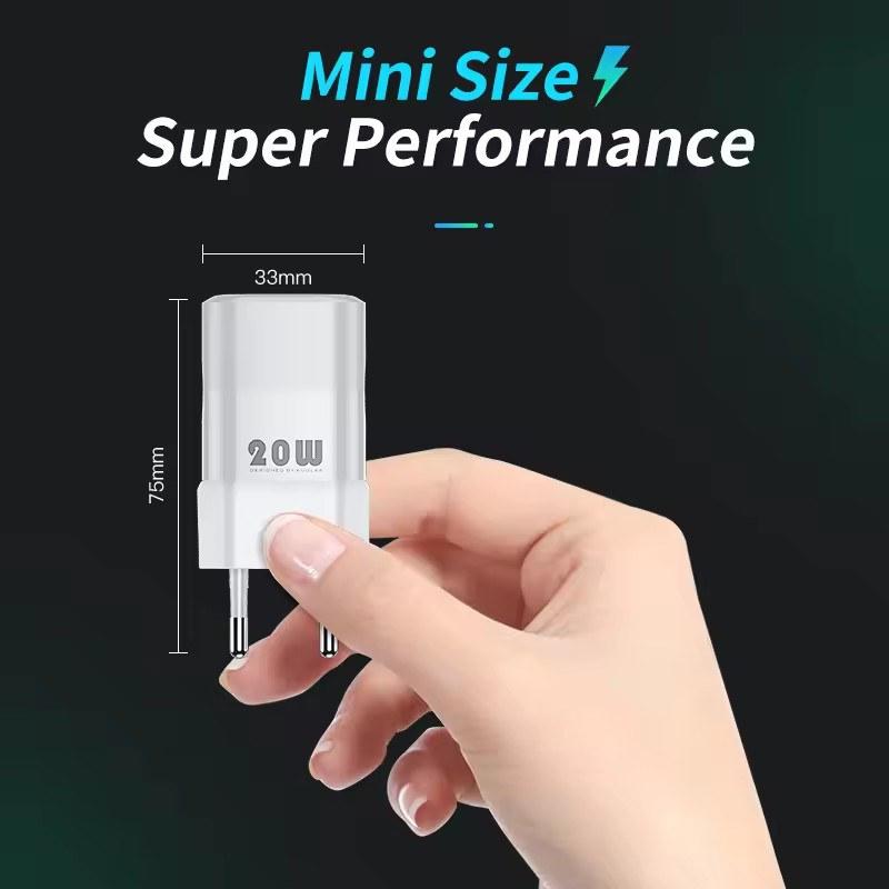 20W GaN PD USB C Charger for iPhone 15 14 13 12 Pro Max mini SE Phone QC 3.0 PD 3.0 USB Type C Fast Charging for iPad Air