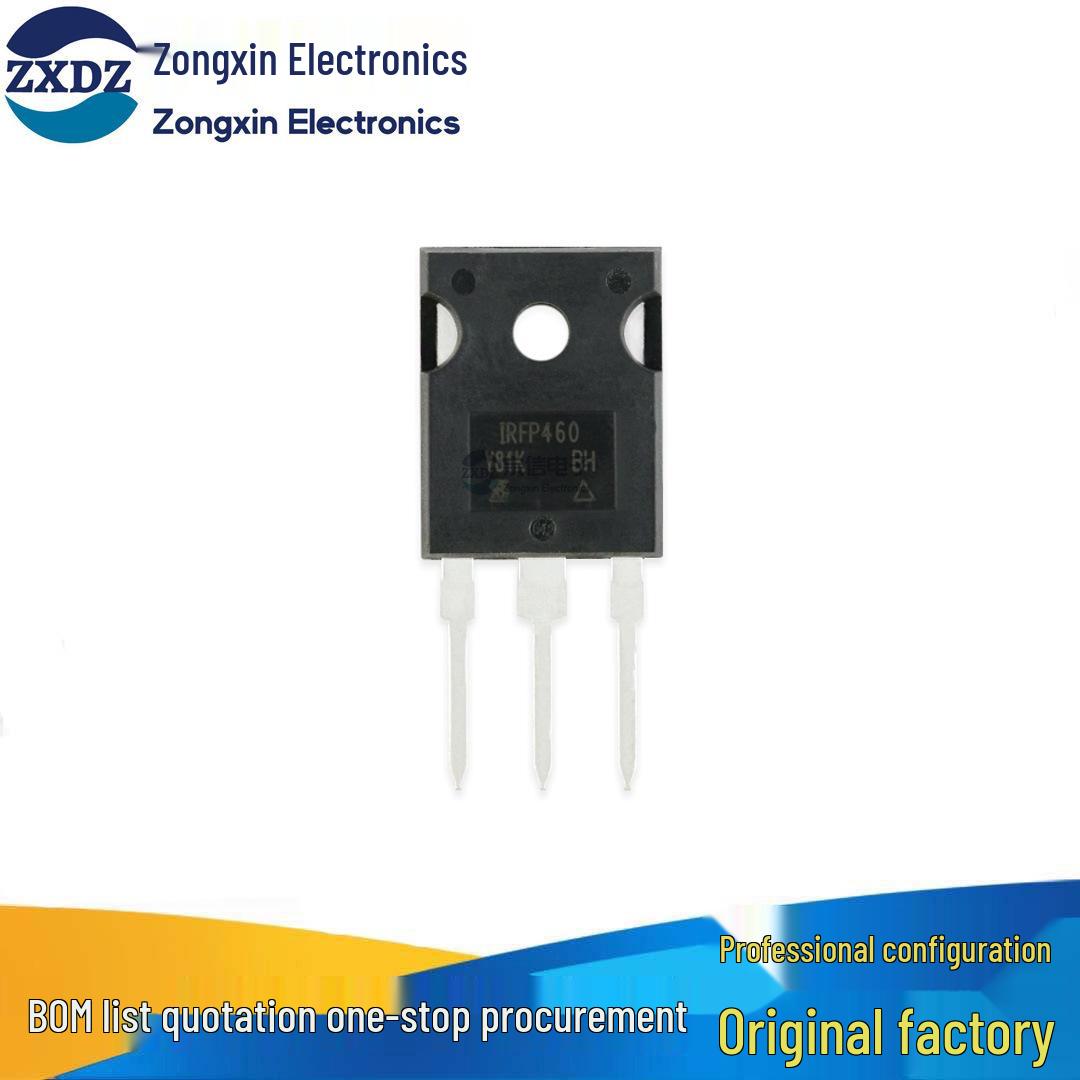 

Оригінальний IRFP460PBF TO-247 MOSFET з N-каналом 500В/20А, з наскрізними виводами
