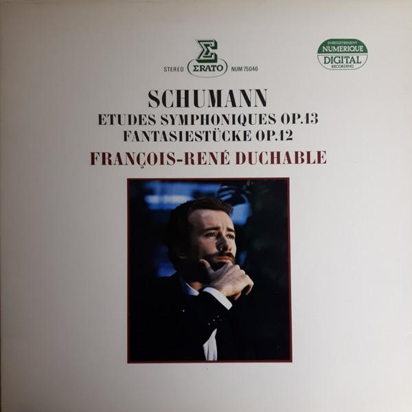 

LP Record FRANÇOIS-RENE DUCHABLE - Robert Schumann, Etudes Symphonique NUM75046 Erato 1983 France Classical Used