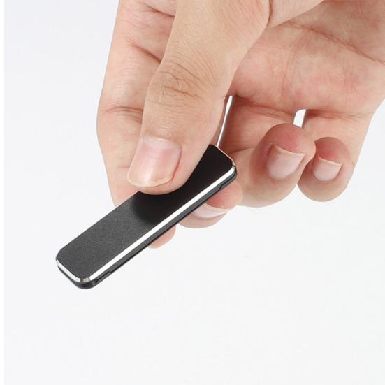 Mini skládací držák na mobilní telefon Stojan s nastavitelným úhlem trojúhelníková podpěra Vodotěsný Kapesní tenký design Držák na telefon bez použití rukou pro každodenní použití