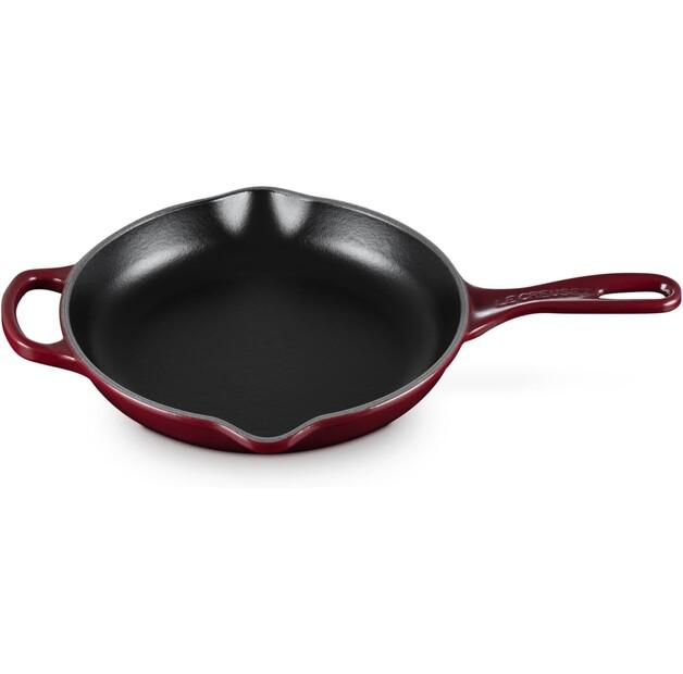 Чугунная сковорода/сервировочная круглая Le Creuset Signature 23 см, цвет «рон» (20182239490422)