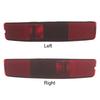 Red Rear Bumper Tail Central Fog Lamp Rear Bumper Tail Light Rear Bumper Reflector Stop Lamp for Volvo XC90 2003 2004 2005 2006