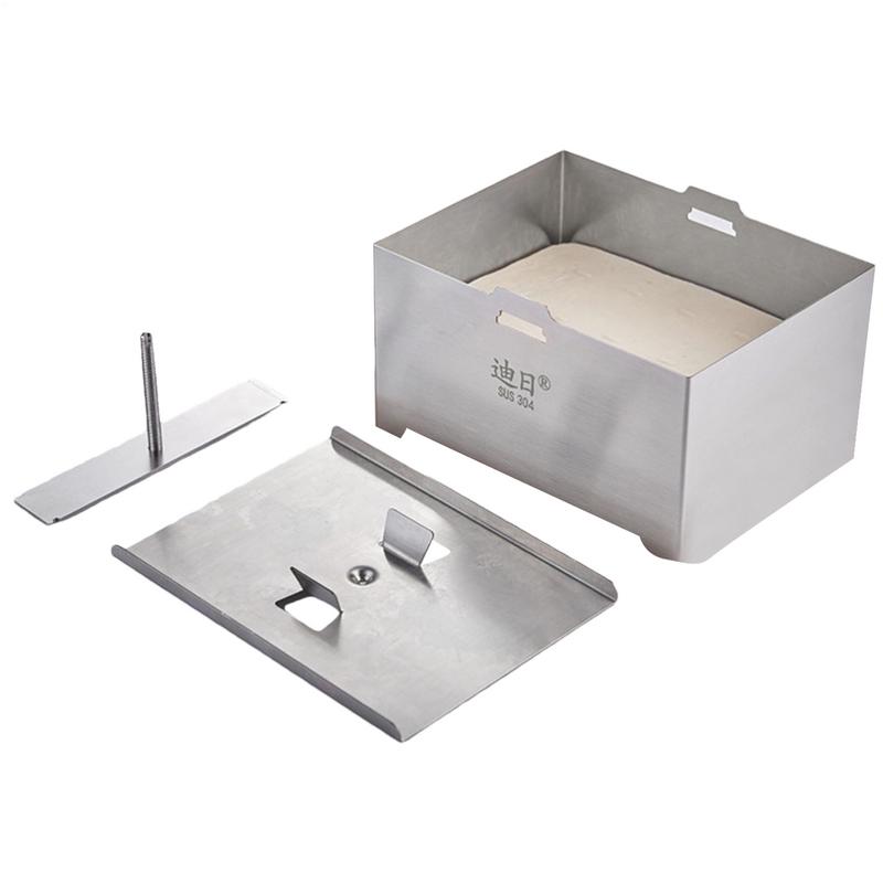 

Household Tofu Press Food Grade Stainless Steel Tofu Maker Pressure Adjustable Detachable Tofu Press Maker Mold 1kg Tofu At Once United States