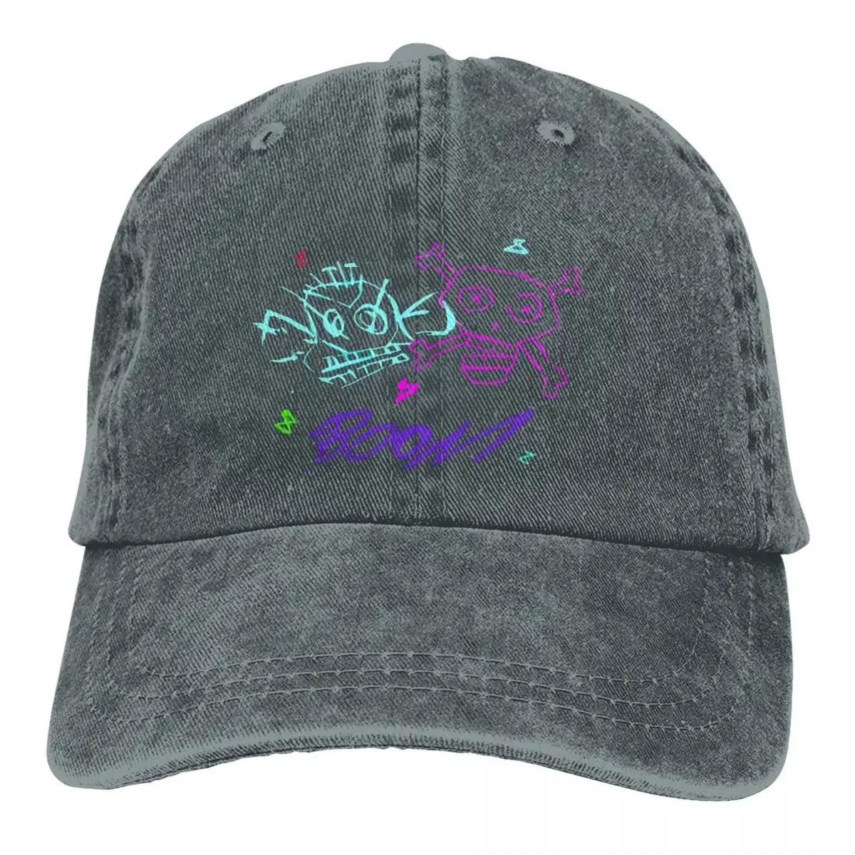 

Мужская бейсболка Jinx Обезьяна Граффити Тракер Snapback Ковбойские кепки Кепка папы Аркейн Лига Легенд LOL Игра Гольф Кепки Adjustable& 8Y