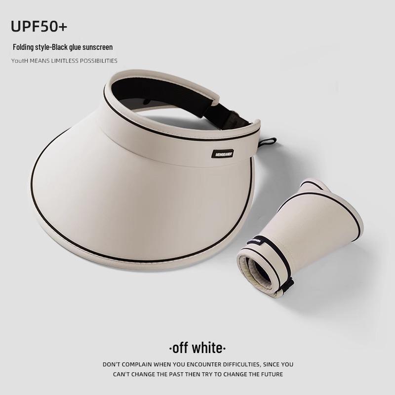 Sun Protective Women's Topless Visor: UV-Blocking, Climbing Hat - Newcomers Save 5 Yuan!