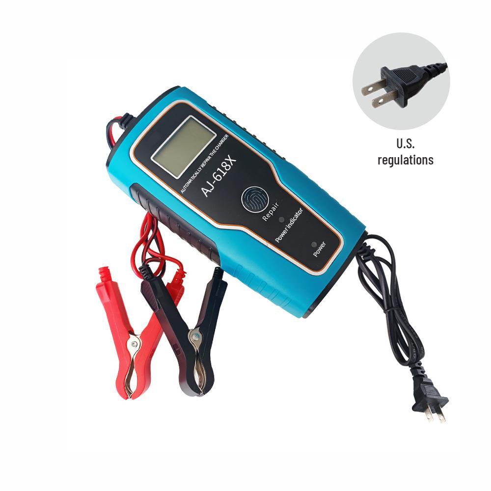 Smart 12V/24V Fully Automatic Car Battery Charger & Repairer
