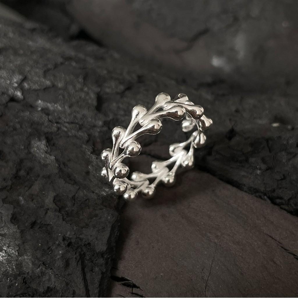 Design Irregular Trendy Copper Ring For Women Contemporary Geometric Style Summer 2022