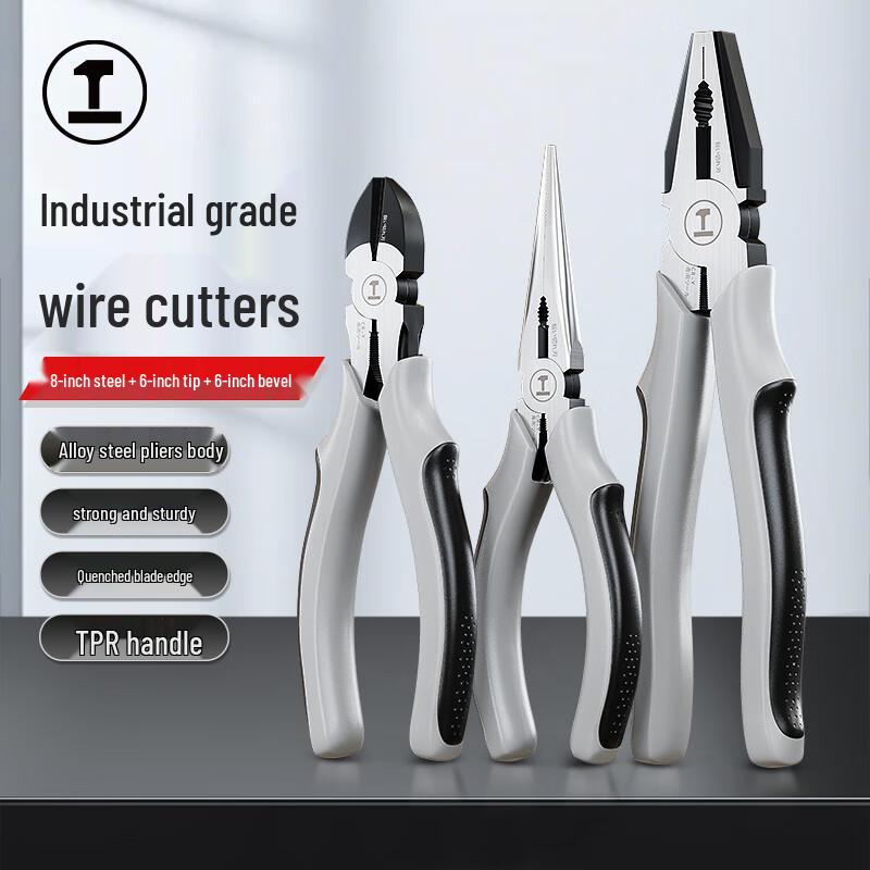 GREENER Industrial Grade Effort-Saving Pliers 3-Piece Set