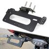 License Plate Holder Bracket LED Light Fit For Yamaha YZF-R6 R6 2006-2021 Motorcycle Rear Tail Tidy Fender Eliminator Kit Black