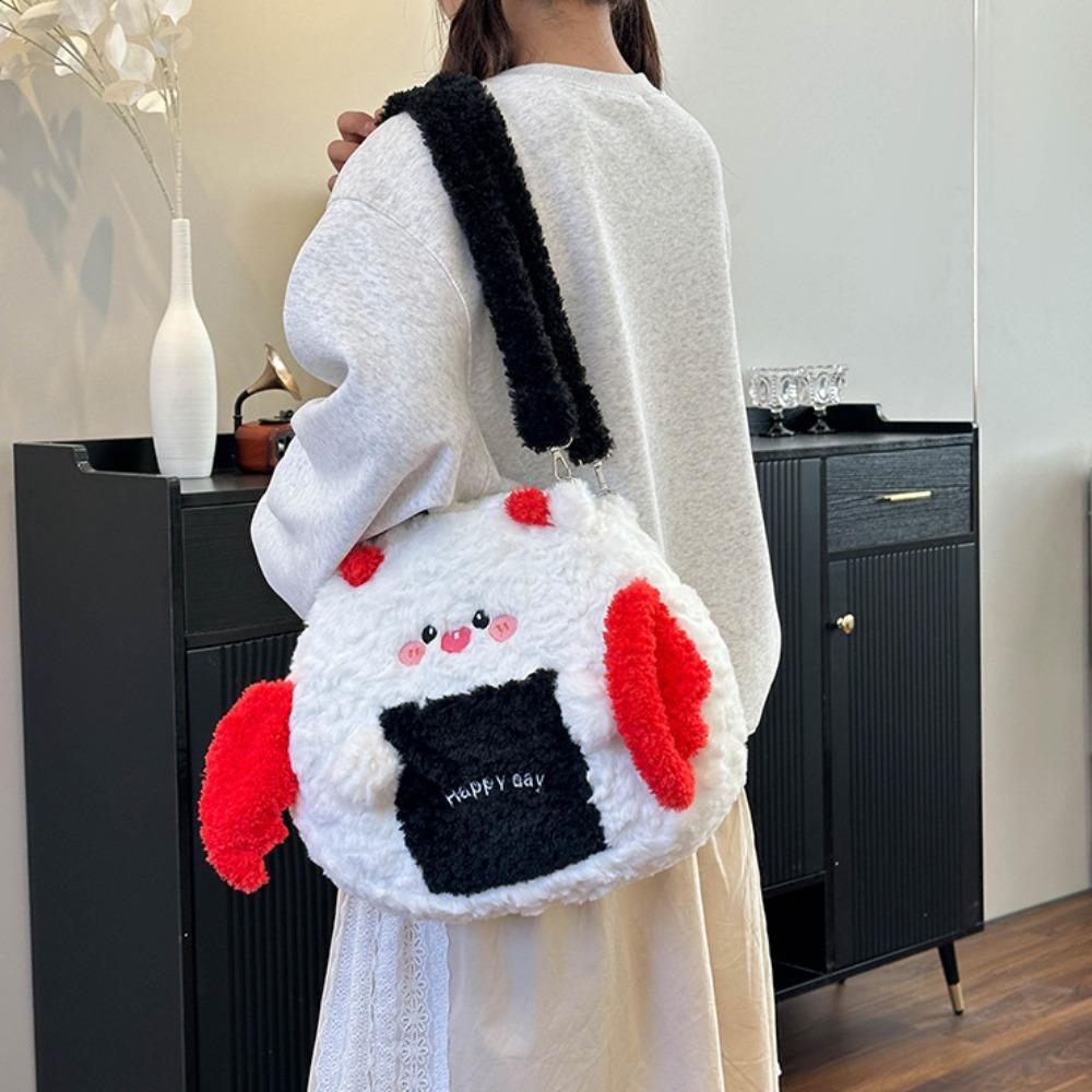 Penguin Capybara Plush Backpack Cartoon Animal Cartoon Capybara Bag  Couple