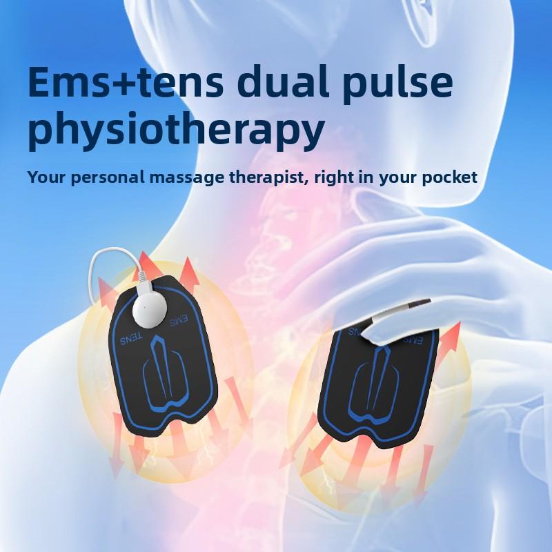 Physiotherapy Massage Equipment Electronic Tens Stimulator Professional Electric Body Massager Myostimulator for Muscle Pain Rel