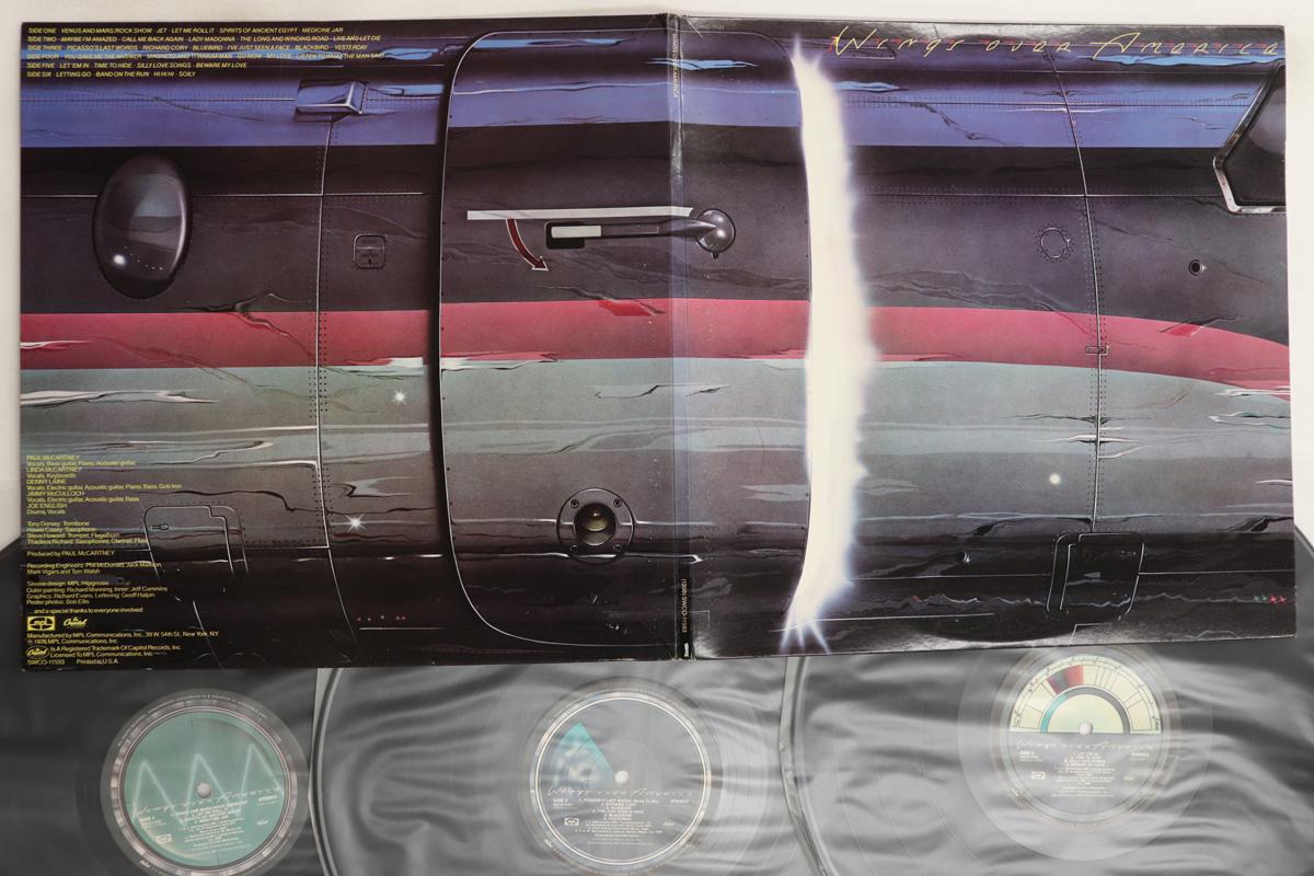 

LP Record WINGS - Wings Over America SWCO11593 CAPITOL 1976 US Rock Used