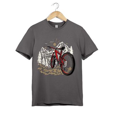 Mountainbike Abenteuer T-Shirt Unisex MTB Trail Riding Wald Biker Geschenk T-Shirt