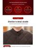 Men's Winter Cotton-Padded Jacket for Seniors - Thick Velvet Lining, Warm Outerwear for Dad or Grandpa
