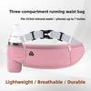 Sportliche Hüfttasche Damen Herren Laufgürtel Hüfttasche Wasserdichte Hüfttasche Geldbörse Herren Gürteltasche Tragbarer Handyhalter Fitnessstudio