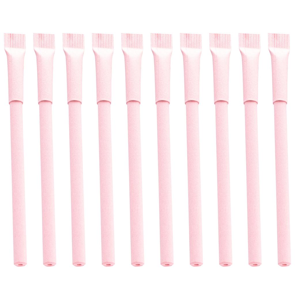 10 ks Papírové kuličkové tužky Hladké psaní Rychleschnoucí Recyklovatelné Biologicky rozložitelné Papírové tělo Tužka pro Studenty Učitele