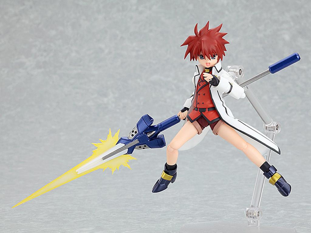 figma Magical Girl Lyrical Nanoha StrikerS Elio Mondial Barrier Jacket ver.