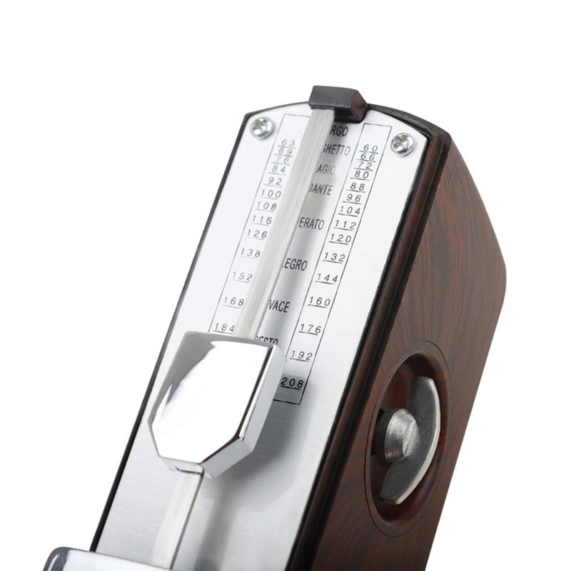 Standard Guitar Metronome Online Mechanical Rhythm Pendulum Metronome for Guitar Bass Piano Violin Musical Instruments