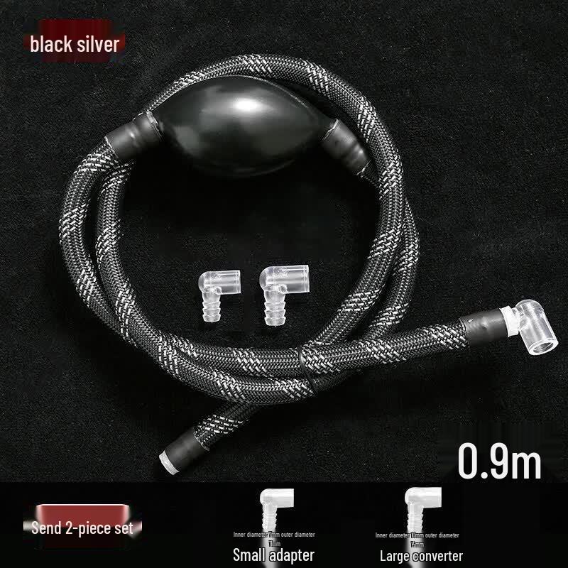 Braided Tea Tray Drain Hose with Suction Ball