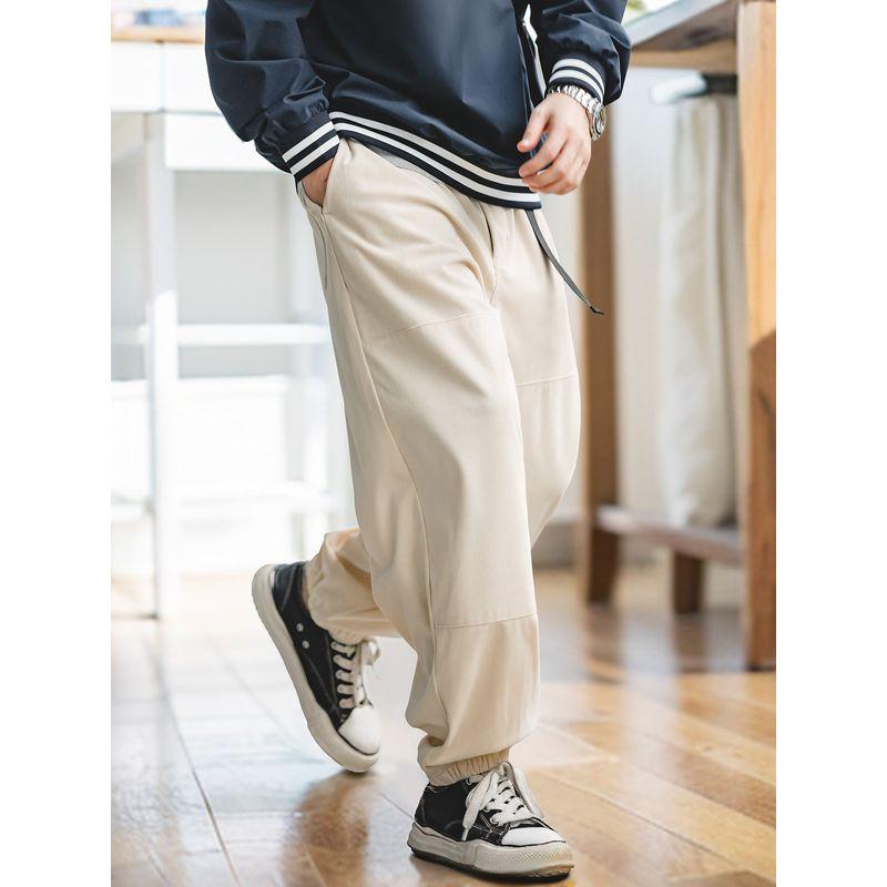 Madden Retro Casual Pants Patchwork Cityboy Parka