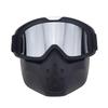 Harley Retro Motorcycle Helmet Mask Goggles Set