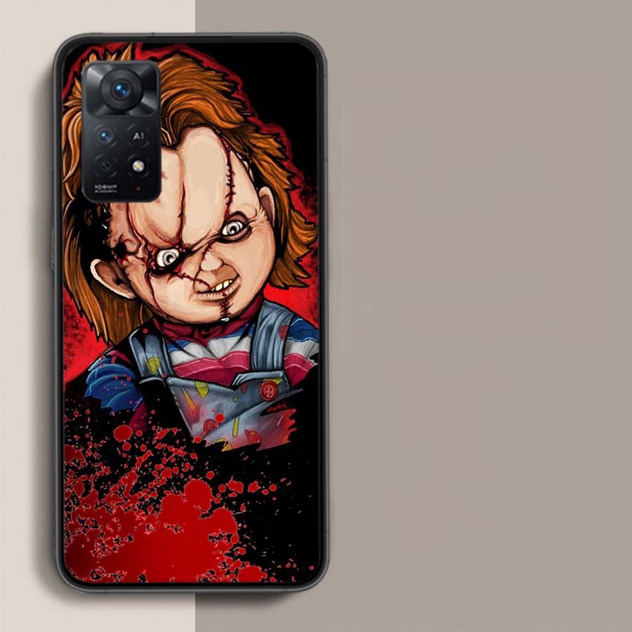 Chucky Doll Horror Movie Phone Case For Xiaomi Redmi Note 12 Pro Plus 5G 12S 11 11E 11T Pro 10 9 8 7 11S 10S 4G 9T 8T 9S Capa Co