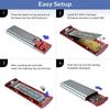 10Gbps M2 NVMe SATA SSD Case SSD Box M.2 NVME NGFF SSD To USB 3.1 Enclosure Type-A To Type-C Cable for M.2 SSD Accessories for PC