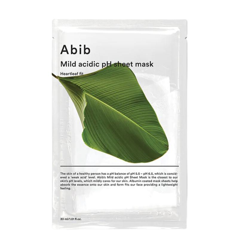 Mild Acidic pH Sheet Mask Heartleaf Fit (10 masks)