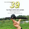 Portable Carbon Fiber Telescopic Mini Lure Rod & Baitcasting Reel Set for Long Cast