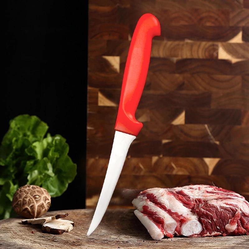 

Нож для обвалки из нержавеющей стали, нож шеф-повара, нож для разделки мяса, профессиональный кухонный нож с удобной рукояткой, кухонные принадлежности