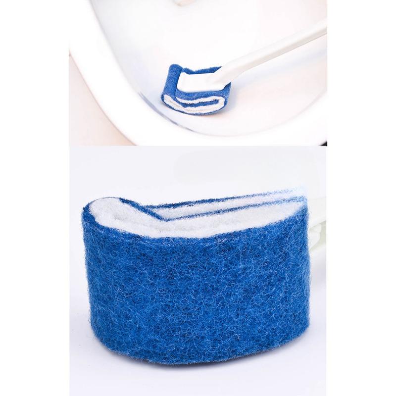Perie de toaletă nouă nelavabilă, perie de toaletă pentru curățarea gospodăriei, perie cu peri moi fără colțuri moarte, perie pentru scaunul de toaletă