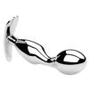 Polished Stainless Steel Plug G-Spot Massage Metal Balls Sensual Toy for Men Women