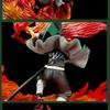 Demon Slayer's Blade Flame Tanjirou's Breath of Fire Anime Figure Cartoon Desk Decor Ornament Gifts Model
