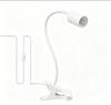 Clip-on Long Flexible Arm Bulb Socket E26 Base Support Plant Growing Lamp with Switch, Multi-directional Swivel, Plant Light Stand (Bulb Not
