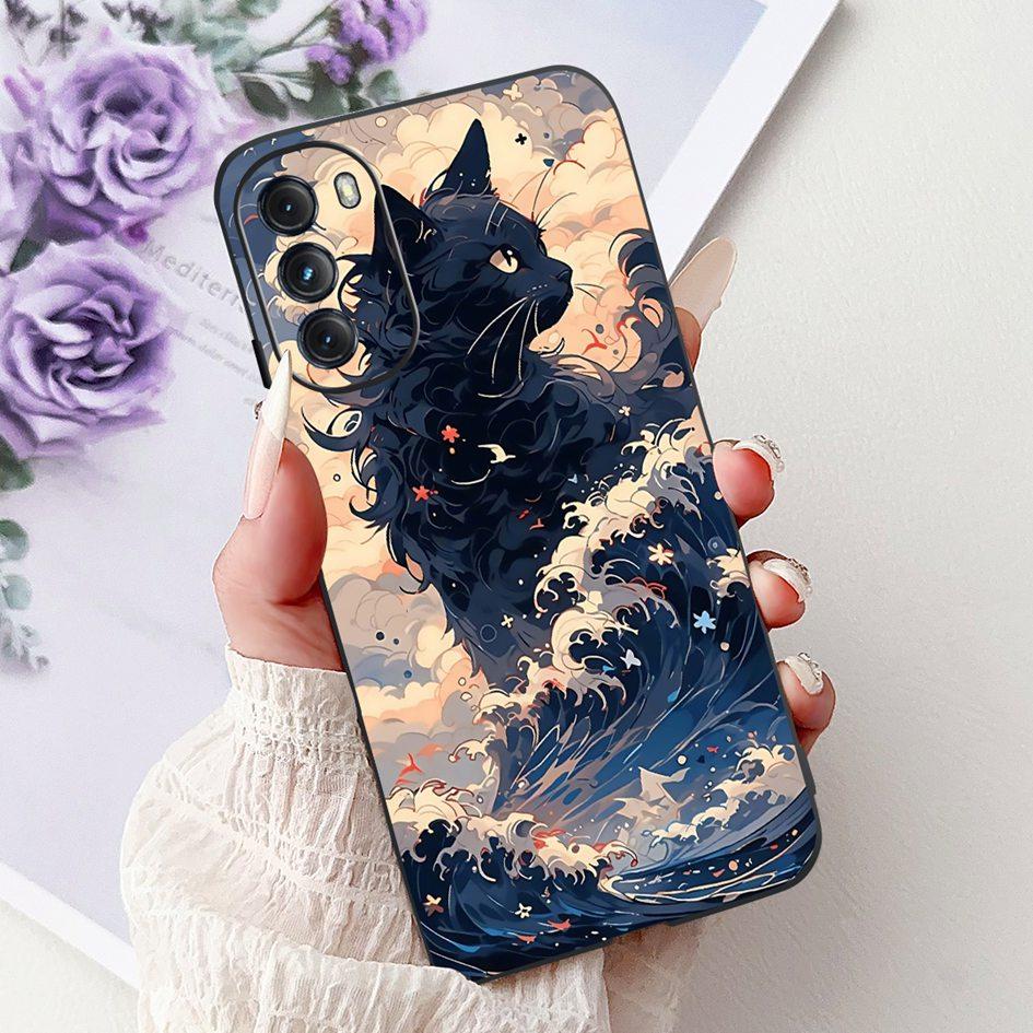 For Motorola Moto G 2022 Case Cover Fashion Butterfly Flower Soft Silicone Phone Cases For Moto G 5G Plus 2020 XT2075 Back Cover