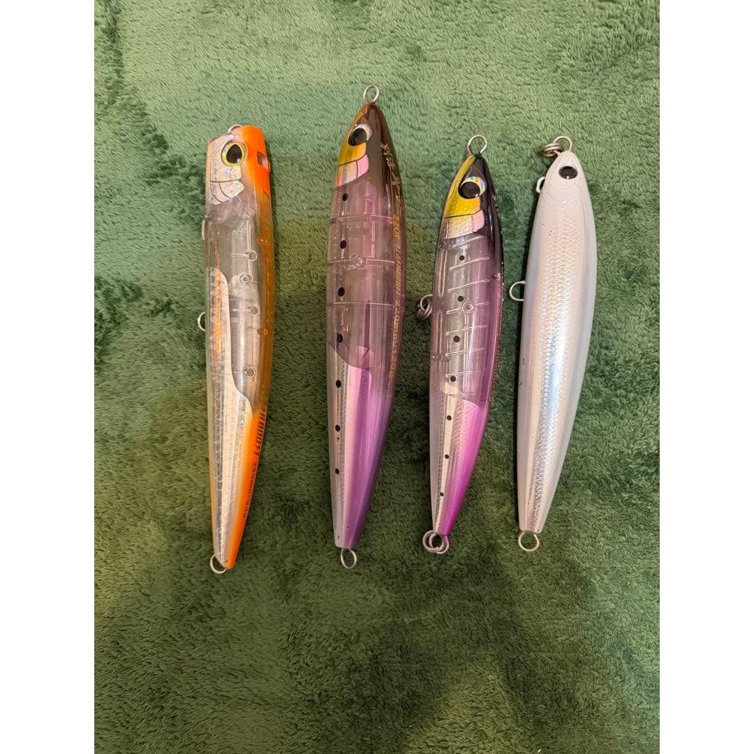 Used SHIMANO topwater lure 4 piece set