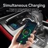 For Jetour X70 Plus 2024 2025 Car Wireless Charger Pad Fast Charging Center Console Organizer Interior Modification Accessories