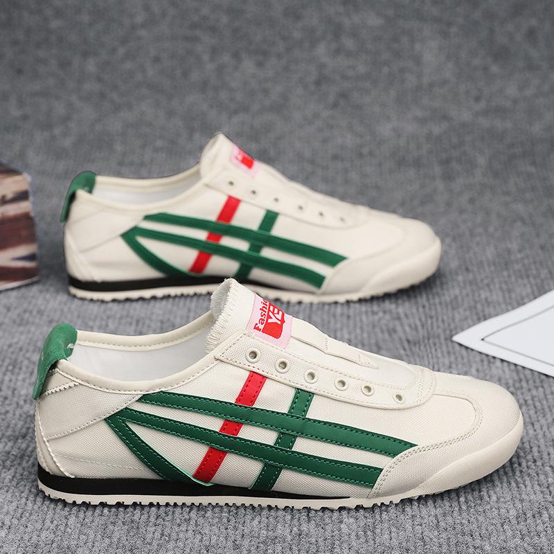 Lace Up Running Shoes Women and Men Casual Walking Shoes All-match Student Men Flats Footwear Slip-on Personality Men Sneakers