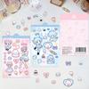 Cute Pink Honey Sweetheart Stickers Ins Korean Guben Hand Account DIY Decoration Stickers Creative Stickers