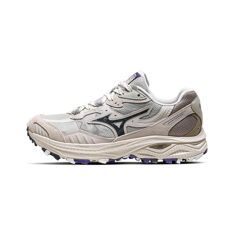 Mizuno Racer Adv Comfortable Versatile Hiking Outdoor Climbing Durable Breathable Lightweight Low-Top Running Shoes Unisex sneaker Beige D1GH241206