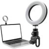 6.3 Inch LED Ring Lights Round Lamp Selfie Live Streaming USB Desktop Clip for Youtube Macbook PC Laptop Computer Tiktok Stream
