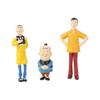 Master Whimsical Old Q Figure Set With Three Pvc Characters For Collectors And Fans