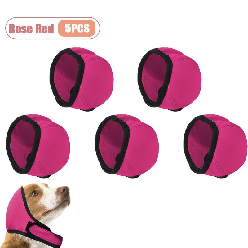 Anti Shock Quiet Ears for Dogs Waterproof Noise Canceling Calming Hood Ear Protection for Swimming Thunder Anxiety Relief